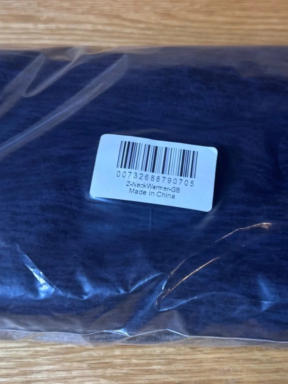 New Men's Set of 2 Neck Warmers Gray / Blue 17.5 X 10 Inch Winter Fleece Warm